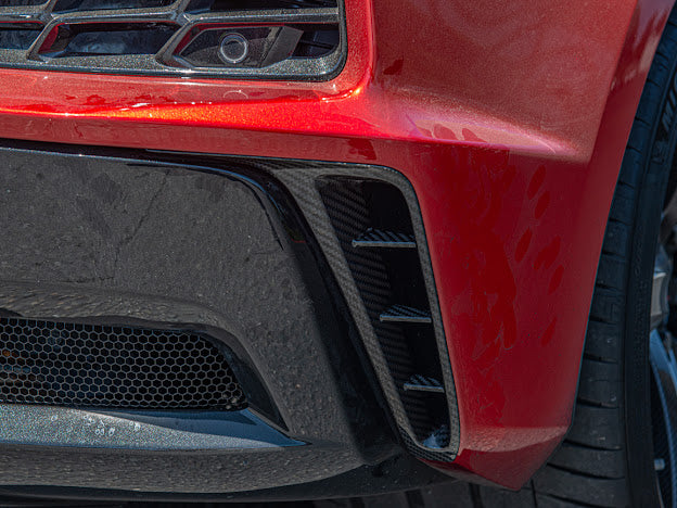 2020+ CHEVROLET CORVETTE C8 Z06 |REAR DIFFUSER SIDE VENT COVER PAIR